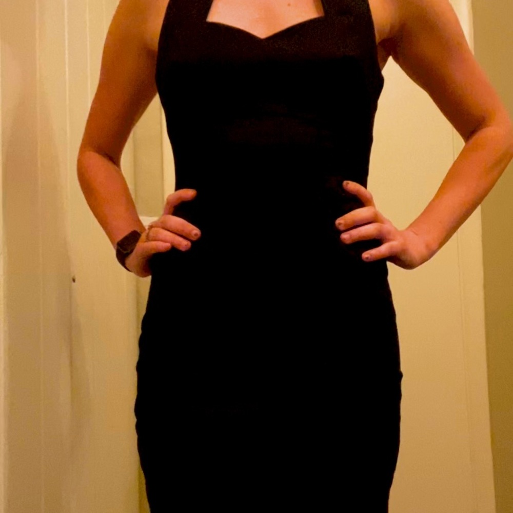 Bebe little black dress